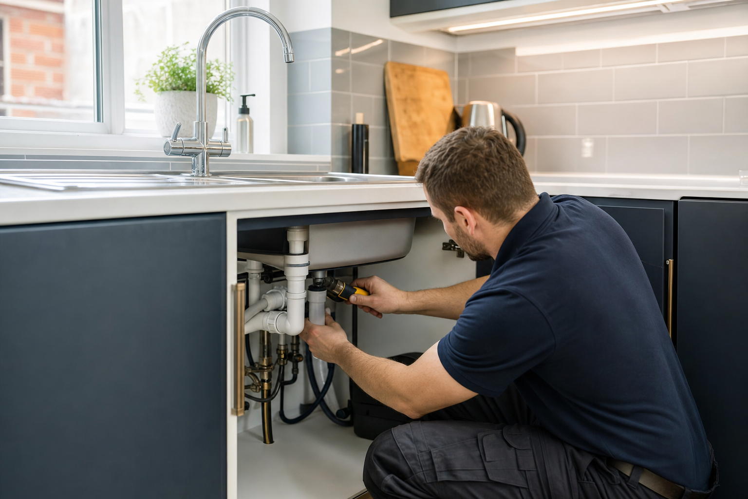 Kitchen Plumbing Fulham service image